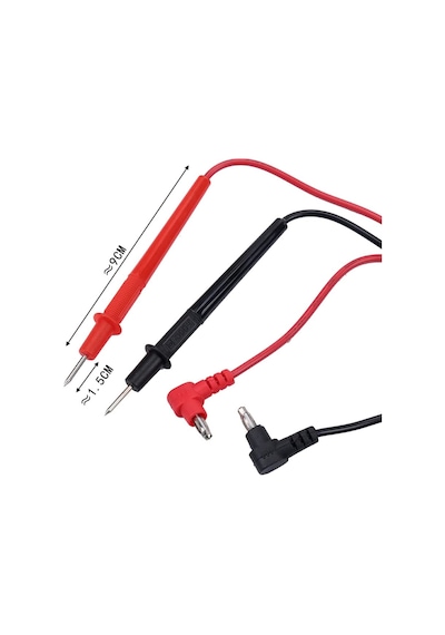 Multimetre Probu 1000v 10a Tüm Multimetreler İle Uyumlu Test Ölçüm Probu Voltmetre Avometre Kablosu 1000v 10a 70cm K