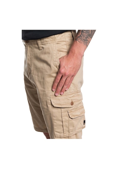 Quiksilver Crucial Battle Erkek Kargo Şortu Bej