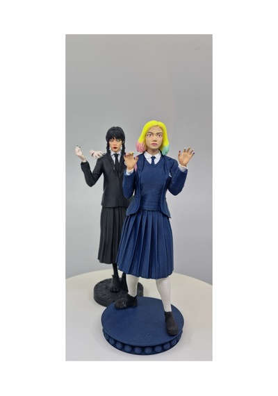 Wednesday Ve Edin Sinclair 20 Cm 2li Figür