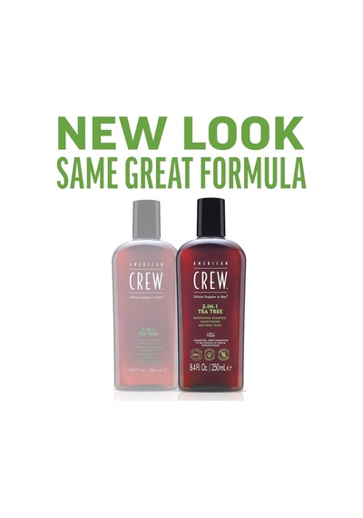 American Crew Crew 3ın1 Tea Tree, 250ml/ 8.45oz Diğer