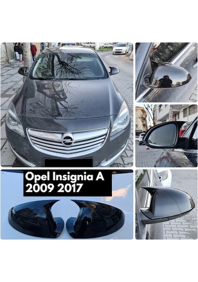 Opel İnsignia Yarasa Ayna Kapağı 2008 2017. Piano Black