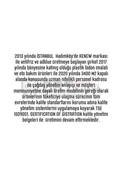Renew Lastik Tamir Kiti 400 Ml