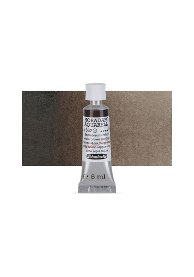 Schmincke : Horadam Aquarelle Tüp Sulu Boya : Sepia Brown Reddish 5 Ml