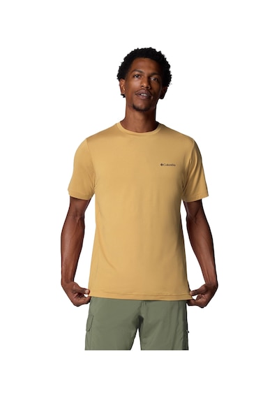 Columbia Tech Trail Neck Iı Erkek Kısa Kollu Tişört-8258 Sarı