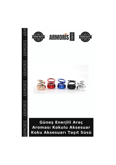 Güneş Enerjili Araç Aroması Kokulu Aksesuar Koku Aksesuarı Taşıt Süsü