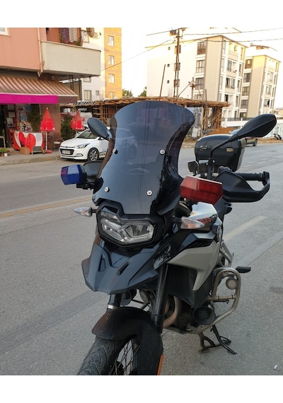 Motocam Bmw F 850 Gs Ön Cam 2018-2023 Model 49cm Siyah Renkli 4mm