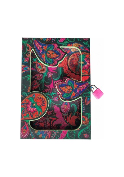 Bafix Hatıra Defteri Kilitli Lp32k-0838 Çok Renkli