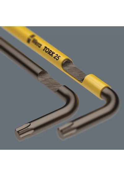 Wera 967 Sxl Torx Hf Renkli Allen Anahtar, Tutma Fonksiyonlu, Uzun, Tx 15 X 123 Mm
