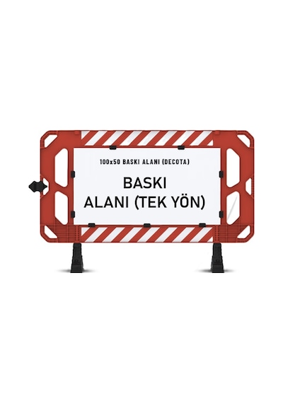 Baskılı Güvenlik Bariyeri Tek Yön Dekota Üzerine Dijital Baskı
