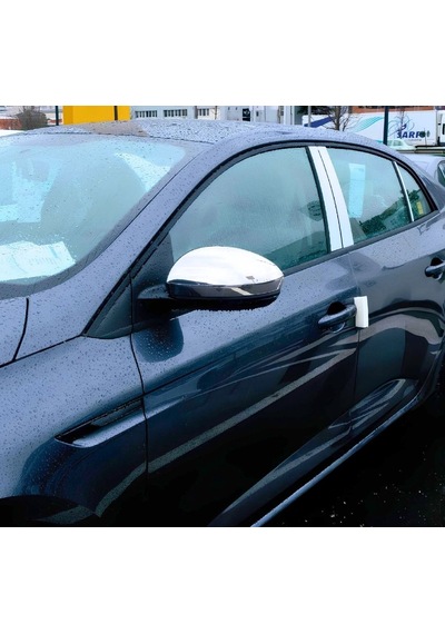 Ebal Otomotiv Renault Megane 4 Krom Ayna Kapağı 2 Parça 2015 Üzeri Paslanmaz Ç.