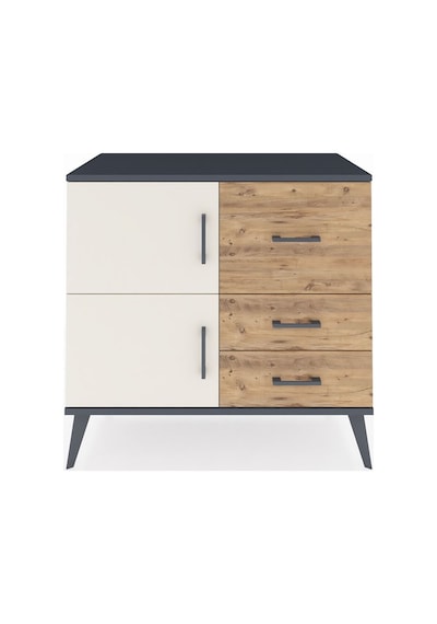 Hyperion Şifonyer Tek Raflı 3 Çekmeceli 2 Kapaklı 88x44x80 Antrasit-aytaşı/çam Aytaşı/çam Hyperion Şifonyer Tek Raflı 3 Çekmeceli 2 Kapaklı 88x44x80 Antrasit-aytaşı/çam Aytaşı/çam