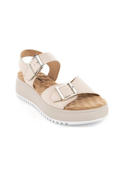 Muya Beebi 34213-045 Anatomik Taban Kadın Sandalet Krem 36-40 001