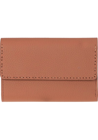 Bloominbag Arc Wallet Heritage Tan Hakiki Deri Kartlıklı Manyetik Cüzdan Taba
