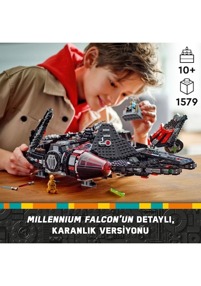 LEGO® Star Wars™ Karanlık Falcon 75389 – 10 Yaş ve Üzeri Star Wars Sevenler için İnşa Edilebilen Oyuncak Araç Yapım Seti (1579 Parça) LEGO® Star Wars™ Karanlık Falcon 75389 – 10 Yaş ve Üzeri Star Wars Sevenler için İnşa Edilebilen Oyuncak Araç Yapım Seti (1579 Parça)