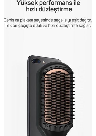 Ar5068 Superstar Touch Saç Düzleştirici Tarak Derin Mavi Genel