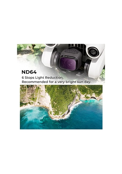 K&f Concept K & F Konsept Mini 3, Mini 3 Pro Nd64 Filtreler Mini 3 Pro İle Uyumlu, Mini 3