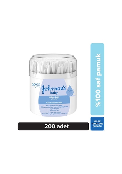 Johnson's Kulak Temizleme Pamuğu 200'lü