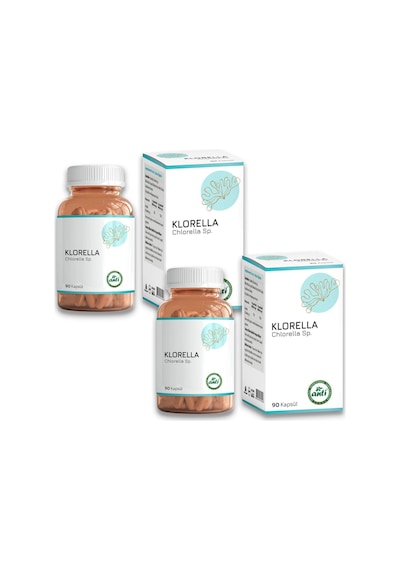 Klorella-Chlorella (Yüksek Mavi Yeşil Alg Yosun) 2x90 Kapsül