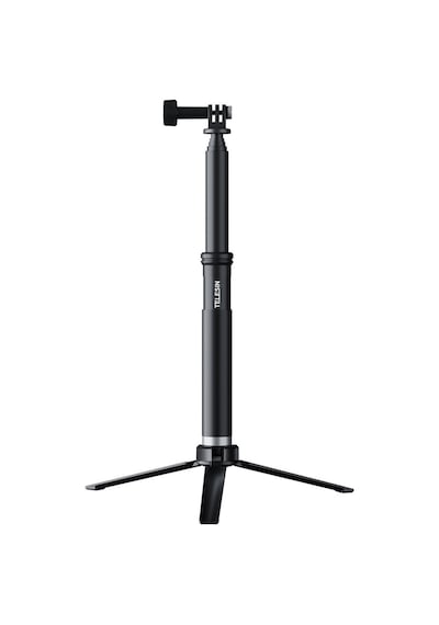 Aksiyon Kamerlar Için 90cm Selfie Stick + Tripod Gopro, Osmo Action Uyumlu Selfie Stick + Tripod