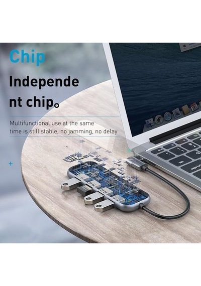 Baseus EZ0G Çok Fonksiyonlu Type-C Hub