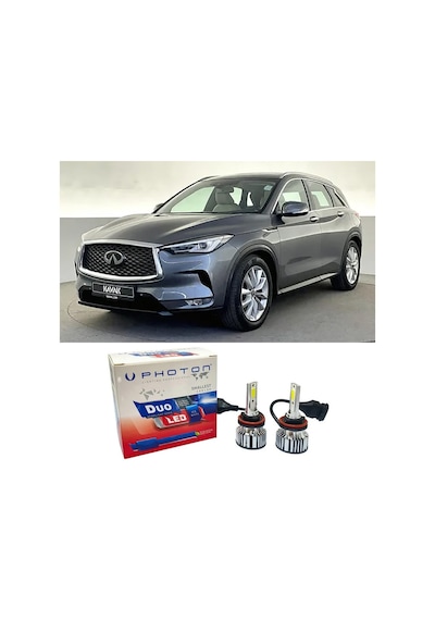 Infiniti Fx37 Sis Far Ampulü H11 Duo Yeni Seri Beyaz 2016-2021