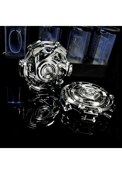 Edc & Yeni Nesil Stres Çarkı Helixforge Stainless Steel Fidget Spinner Premium Çelik Gövde, Ultra Akıcı Mekanik Tasa