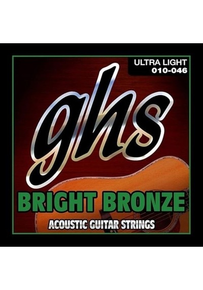 Ghs Bb10u Bright Bronze Akustik Gitar Teli 10-46