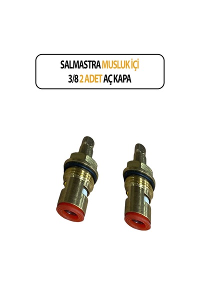 Salmastra 3/8 Musluk Içi Aç Kapa Model 2 Adet