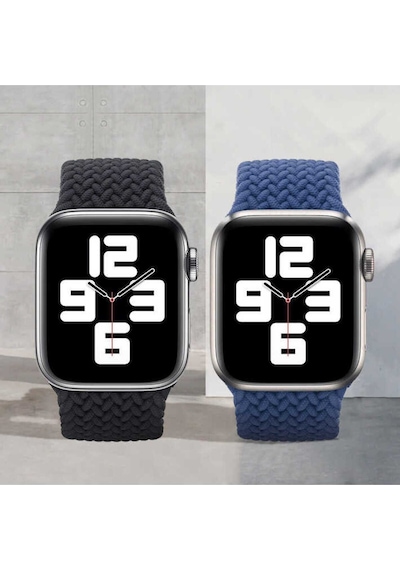 Apple Uyumlu  Watch 44mm Krd-32 Medium Kordon Açık Yeşil
