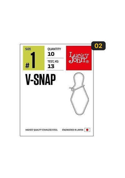 Lucky John Klips V-snap 02