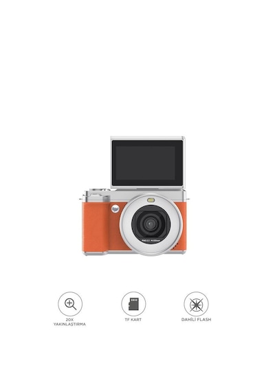Torima CMR45 Dijital Mini Fotoğraf Video Kamera Turuncu