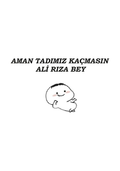 Tadımız Kaçmasın Baskılı Kupa Bardak Beyaz Beyaz