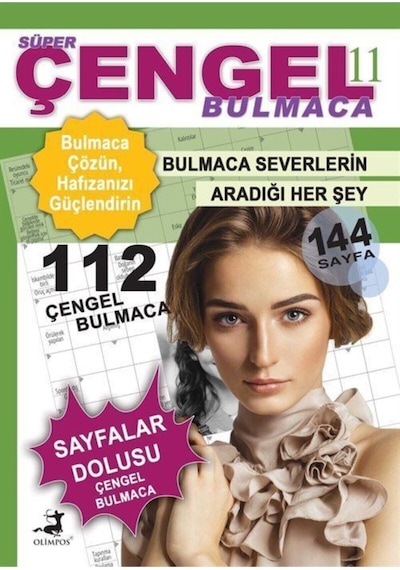 Süper Çengel Bulmaca 11 - Bertan Kodamanoğlu - Olimpos Yayınları