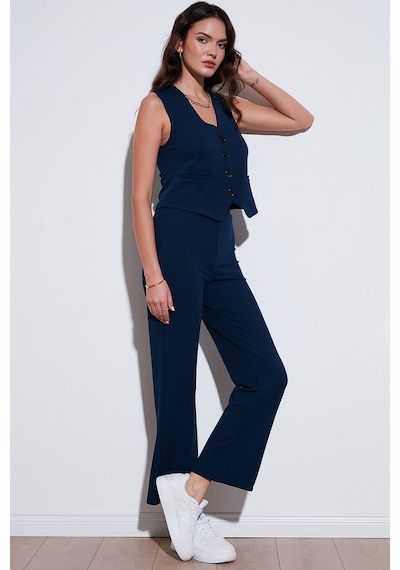 Lela Kadın Pantolon 5865972 Lacivert