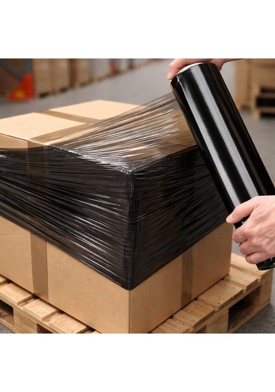 Power Streç Film 17 Mikron 50 Cm - Siyah, Koli Ve Palet, Net 600 Gr- 6'li Paket Diğer