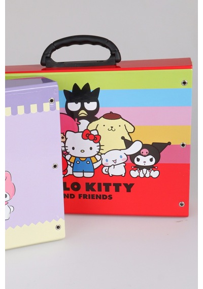 X Dekomus Lisanslı "happy Friends Collection" Hello Kitty Saplı Çanta Tekli Altın