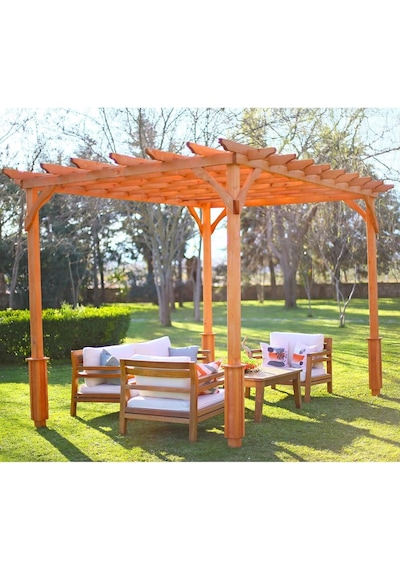 Ahşap Pergole Kamelya