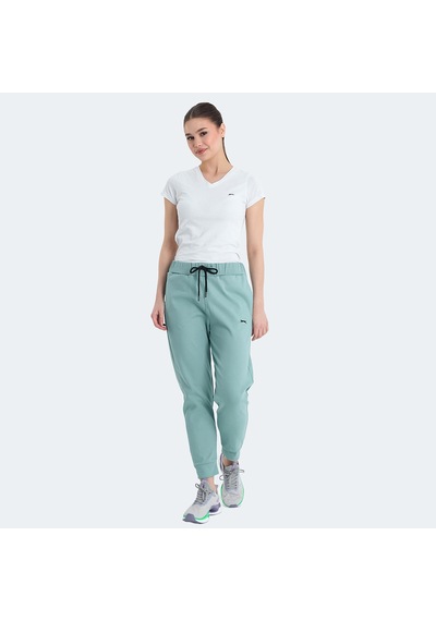 Slazenger VETERAN RBN Kadın Cepli Yeşil Eşofman Altı