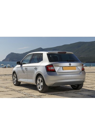 Skoda Fabia 3 2015-2021 Arka Bagaj Kapağı Skoda Marka Yazısı 5ja853687
