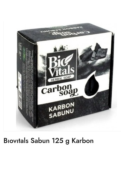 Biovitals Sabun 125 G Çeşitleri Aktif Karbon
