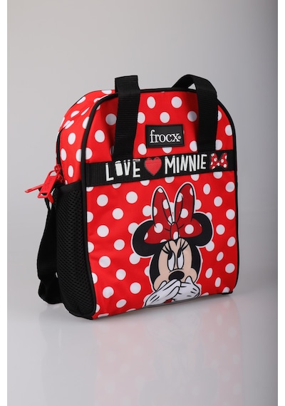 Dekomus İle Lisanslı Mınnıe Mouse Beslenme Çantası Tween Love Dots Altın