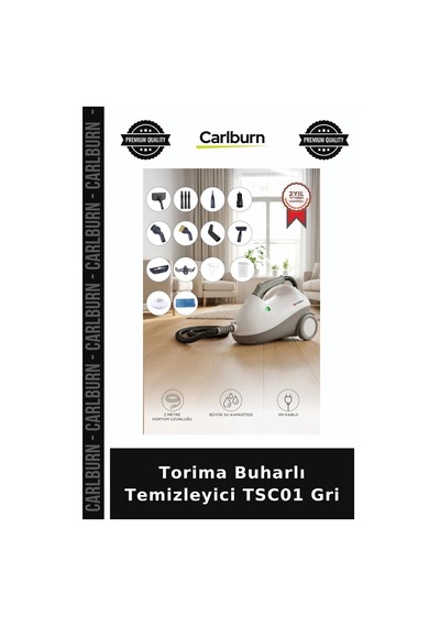 Özel Seri Torima Buharlı Temizleyici Tsc01 Gri Buhar Cihazı Ev Temizliği Koltuk Aleti