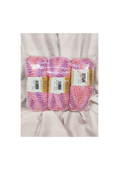 Favori Caipo Pembe Ebruli El Örgü İpi 3 Adet - Renk: 216