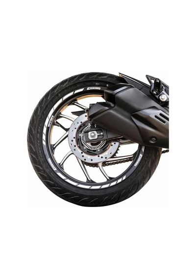 Gp Kompozit Bajaj Dominar 250 / 400 2017-2024 Uyumlu Jant Şeridi Reflektif Gri