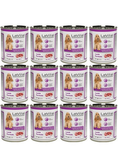 La Vital Puppy Kuzulu  Sistemi  Yavru Köpek Konservesi 12 x 400 G