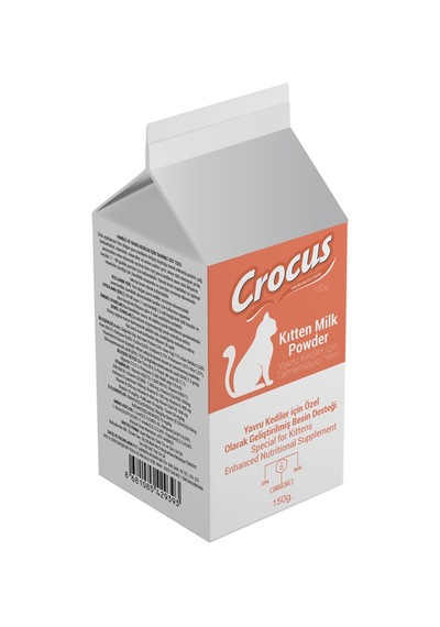 Crocus - 330 - Yavru Kedı Kıtten Süt Tozu 150 Gr X - Csmo-tex - 2 Adet