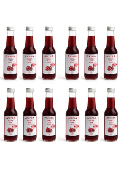 Ancora Sıkma Nar Suyu 250 Ml X 12 Adet