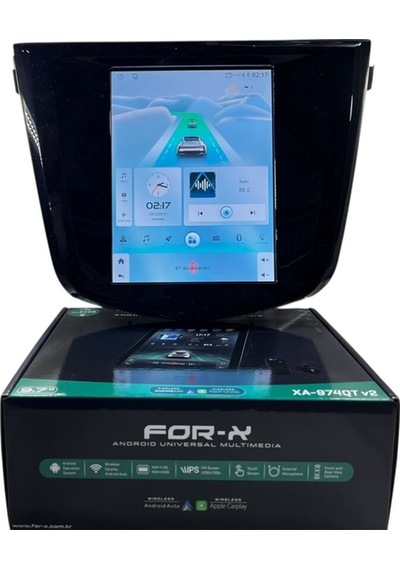 Nissan X-trail 2014 For-x 4-64 Tesla Profesyonel Oem Multimedia 10"