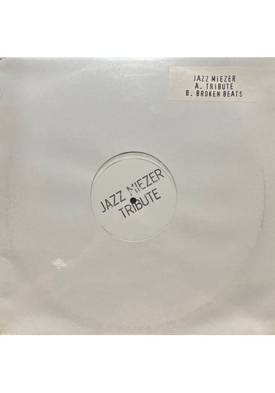 Jazz Miezer Tribute Maxi Single 45 Devir Açılmamış Ambalajında Lp