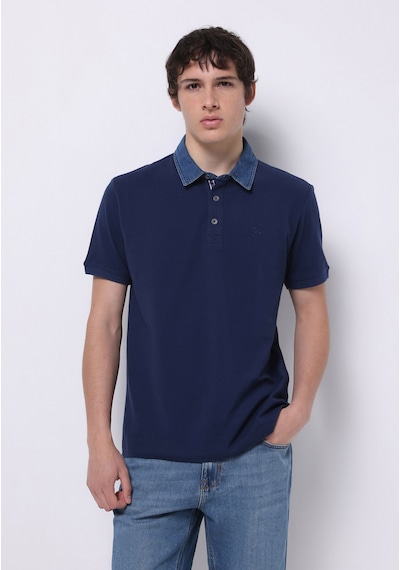 Colin's Colins Regular Fit Polo Yaka Düz Erkek Mavi Kısa Kol Tişört Cl1077201 Q1.v1 Inv Indigo Colin's Colins Regular Fit Polo Yaka Düz Erkek Mavi Kısa Kol Tişört Cl1077201 Q1.v1 Inv Indigo